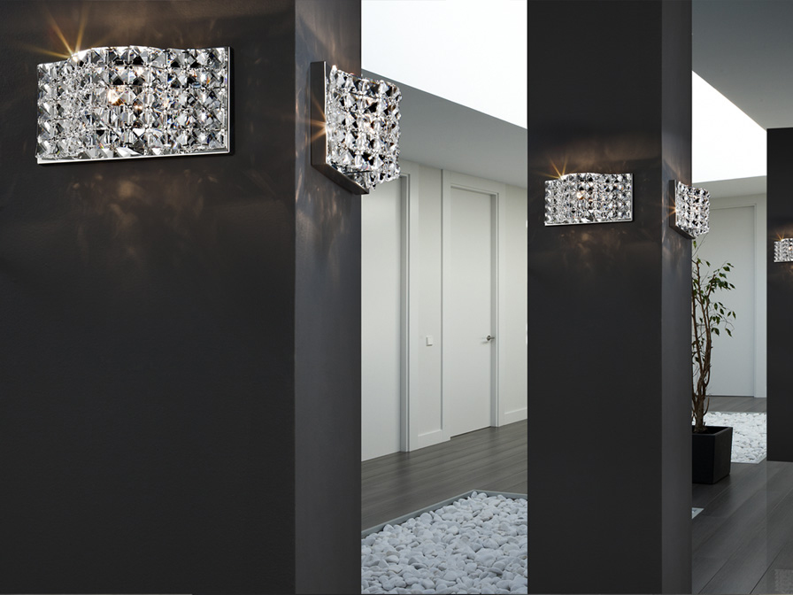 Schuller Lighting Wall lamps Onda 160320  ·ONDA· WALL LAMP 1L.